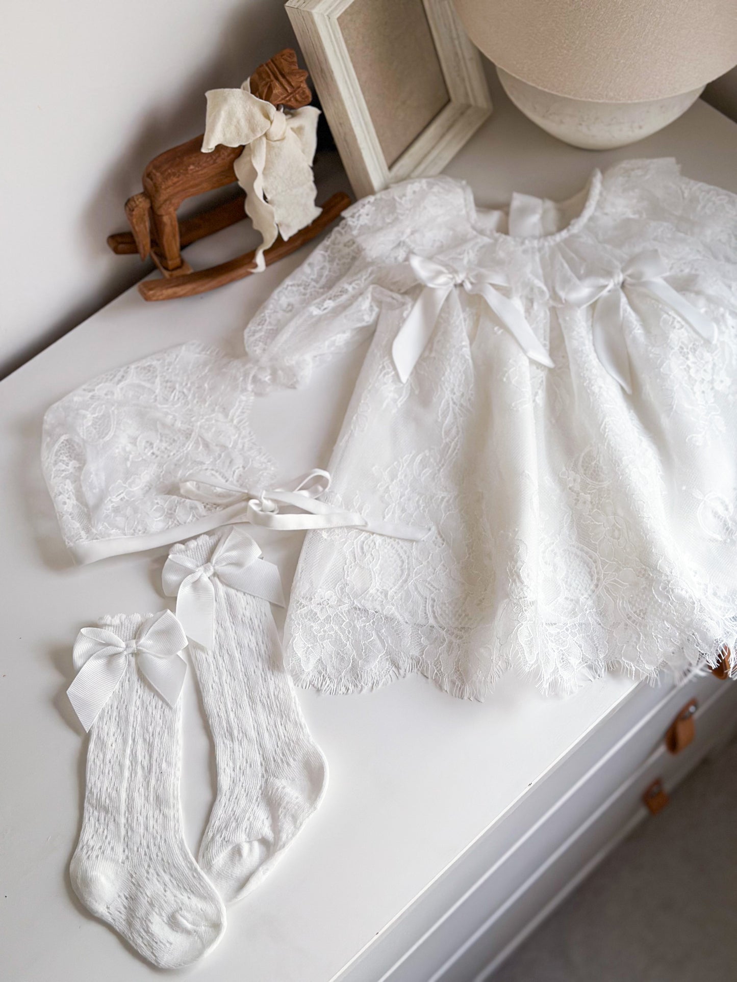 Angel lace set
