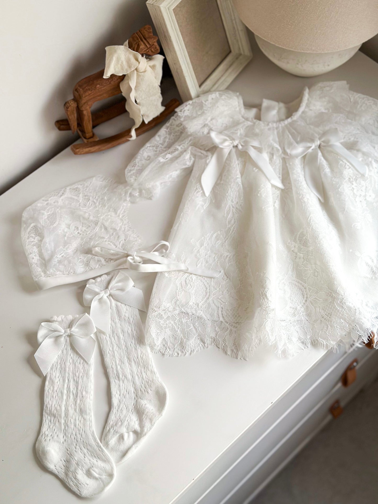 Angel lace set