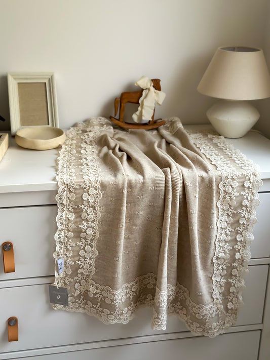 Pure touch Blanket(beige color)